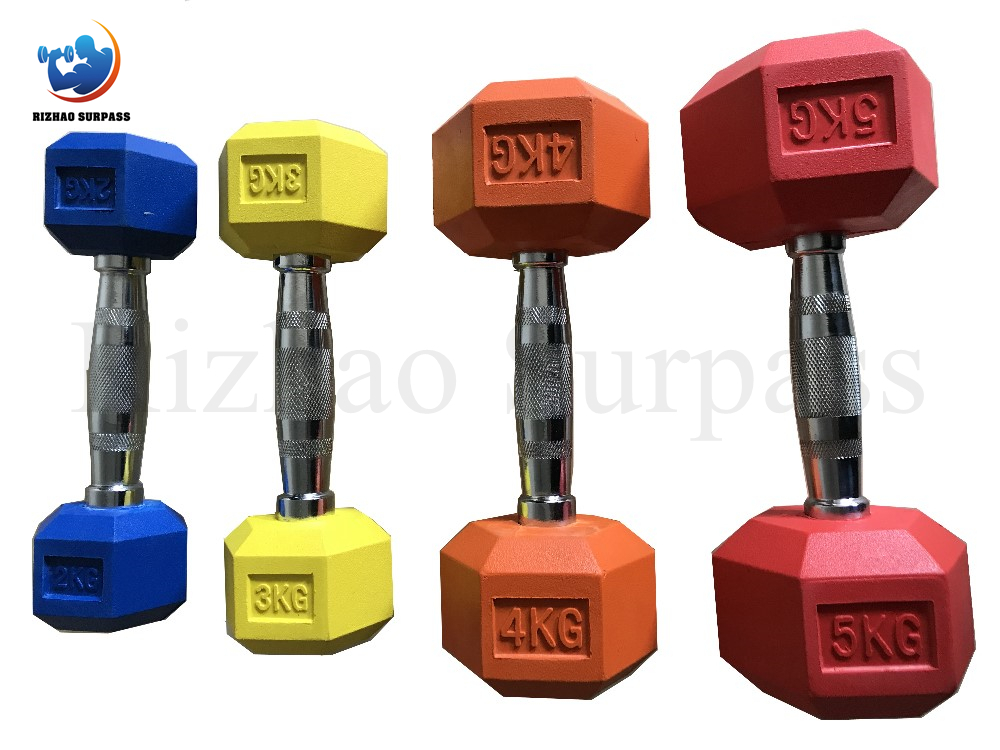 SPS1002 COLOR HEX DUMBBELL